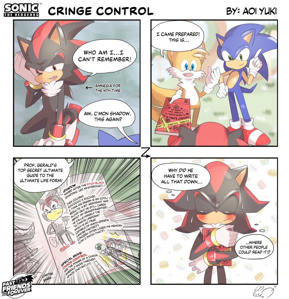 We all need a reminder of our uniqueness once in a while, that even includes the ultimate life form.

Comic by: @staff_aoi 