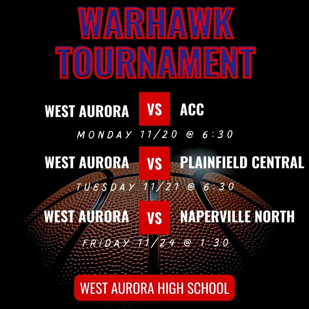 🚨come cheer on your Lady Blackhawks this week on their home court for the Warhawk Tournament!!!!!