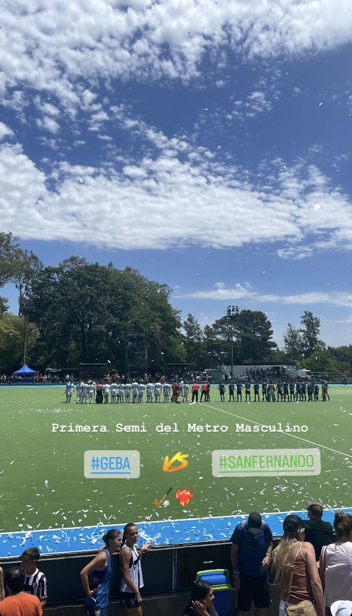 romidlf's tweet image. Primera Semi del Metro Masculino
#GEBA - #SANFERNANDO