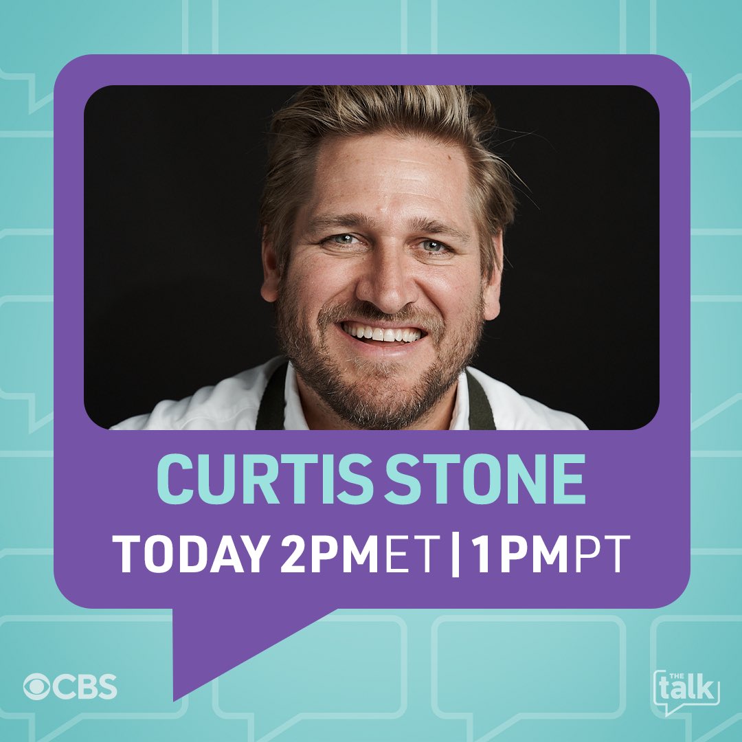 .@CurtisStone will also be here today🎉