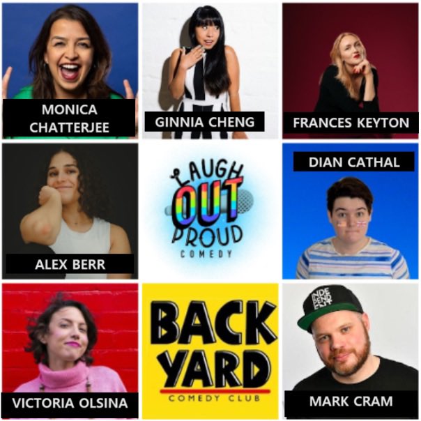 QUEER COMEDY tomorrow (21st November) at <a href="/Backyard_Comedy/">Backyard Comedy Club</a>. Come along!

Including these lovely comedians

<a href="/FrancesKeyton/">Frances Keyton</a> 
<a href="/ginniacheng/">Ginnia Cheng</a> 
<a href="/MarkCramComedy/">Mark Cram (Blue Tick)</a> 
<a href="/alexberr/">Alex Berr</a> 
<a href="/DianCathal/">Dian Cathal🔜 Glasgow</a> 
<a href="/vic_comedy/">Victoria Comedy | Clandestina Queer June 6th</a> 
<a href="/monica_chat/">Monica Chatterjee</a> 
<a href="/Gay_London_Life/">Gay London Life</a> 

Tickets:

designmynight.com/london/bars/be…