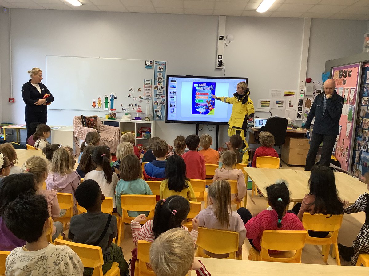 The important work of <a href="/RNLIDunLaoghair/">RNLI Dun Laoghaire Lifeboat Station</a> does not go unnoticed and it was a privilege to have them visit our school, spreading their message about water safety. Our community is lucky to have such dedicated volunteers. #watersafety #peoplewhohelp #rnli