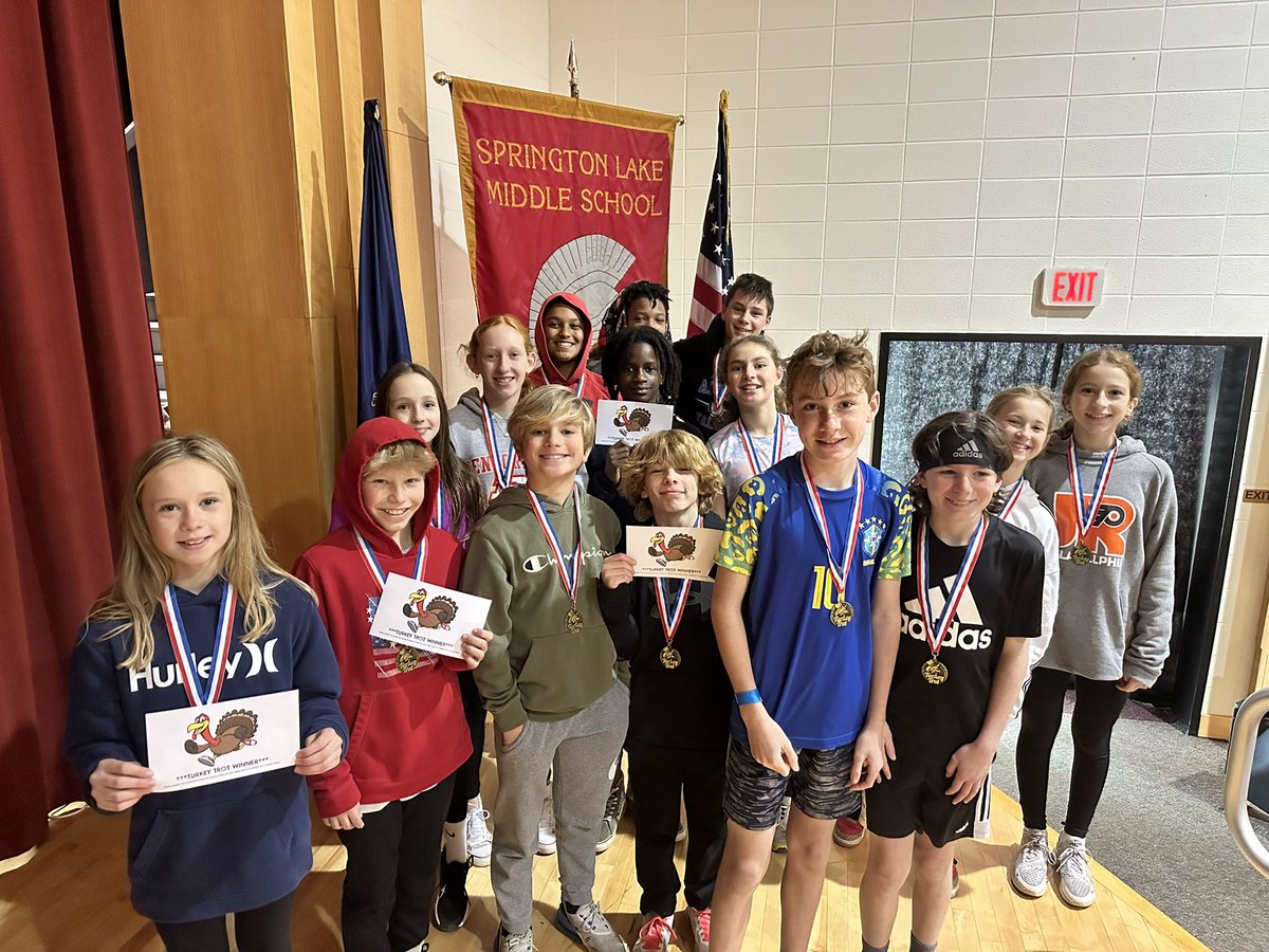 6th Grade Turkey Trot Winners!
Congratulations!