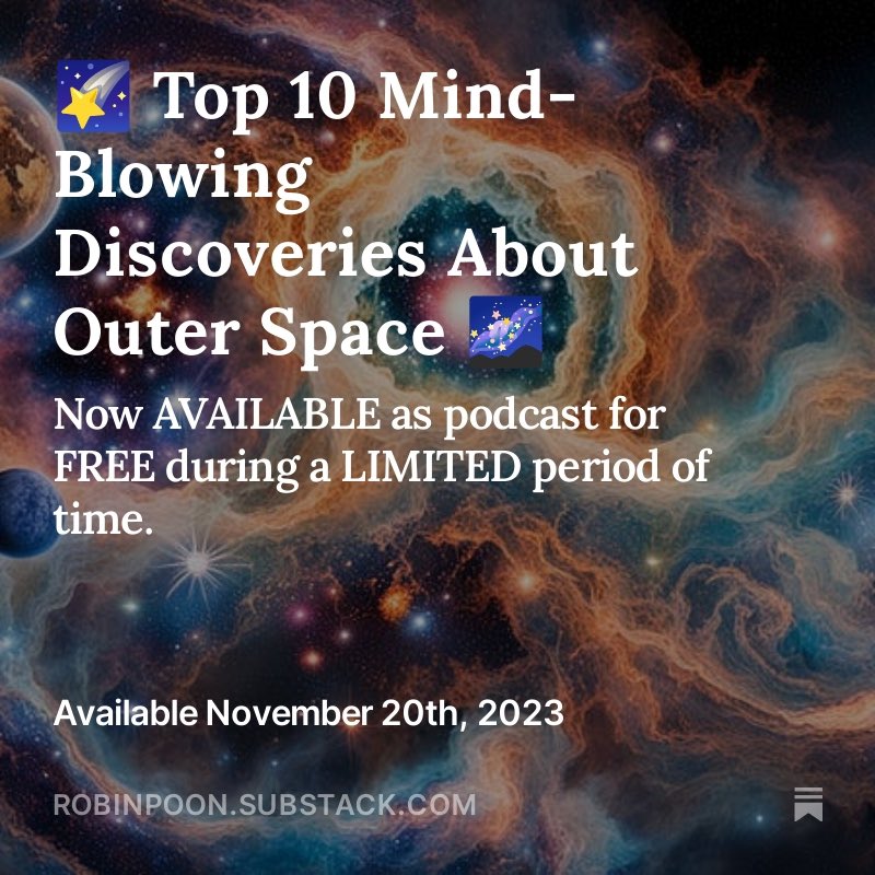 robinpoon10's tweet photo. @Mad_Hildebrandt WitWorks Wonders in Cosmic Revelations 🌠✨

#CosmicWit #MindBlowingSpace #Humor #History #WitWorks

Now available as a podcast 🎙️ exclusively on:
https://t.co/Uc7P7UuP5b https://t.co/7aDk0yXiLU