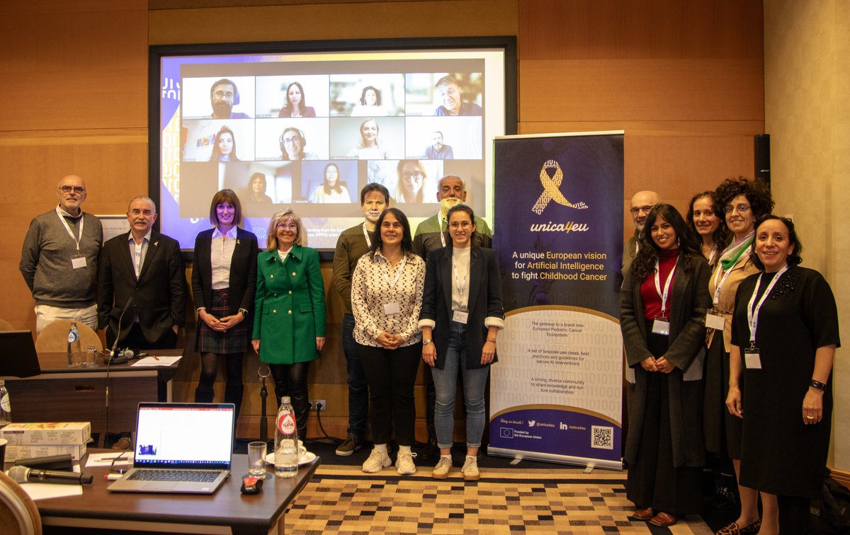 🚀 Major updates from #UNICA4EU's latest meeting in Brussels! 🧬💻 We're making strides in AI for childhood cancer care. Highlights, future plans, and more shared in our new blog post.
🔗unica4.eu/unica4eu-f2f-m… 
#AIHealthcare #ChildhoodCancerAwareness #EUInnovation #HorizonEU