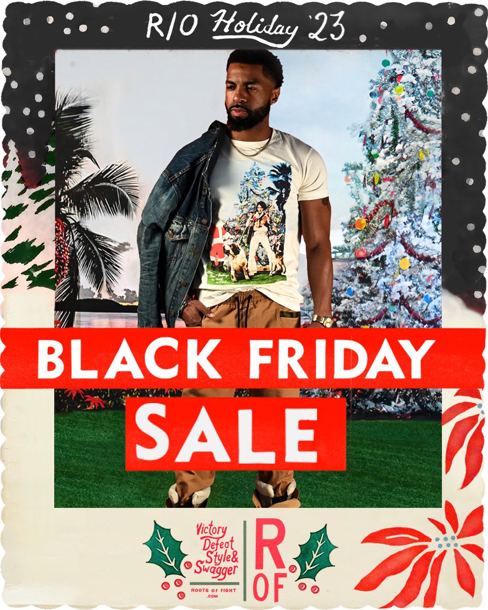The #BlackFridaySale has landed at <a href="/rootsoffight/">Roots Of Fight</a>.

Almost everything is included at up to 50% off.
The savings are there, it’s up to you to grab them before it’s too late.

Don’t miss it - go to rootsof.co/elvis now.

#ElvisPresley #RootsofFight #KnowYourRoots
