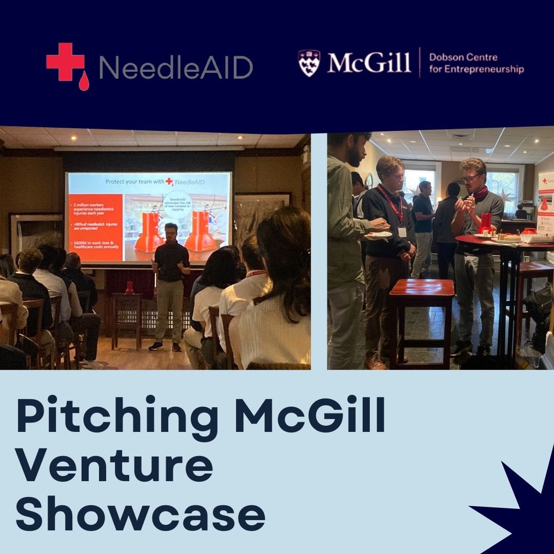 Thrilled to have showcased innovation and entrepreneurship at the McGill Venture Showcase! Explored groundbreaking ideas and forged the future together. Grateful for the opportunity to have been part of this journey of creativity and impact! #McGillVentureShowcase