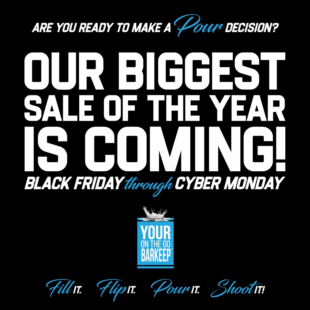 pourcaddycorp's tweet image. Who’s ready to make POUR decisions this week!? #BuiltForFun #PerfectPour