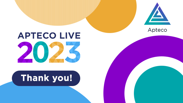 Thanks for being part of #AptecoLive! We had so much fun preparing and hosting our hybrid conference and we hope you enjoyed it as much as we did! Thanks for all your reactions, tweets and questions throughout the event - we're looking forward to Apteco Live 2024 already!
