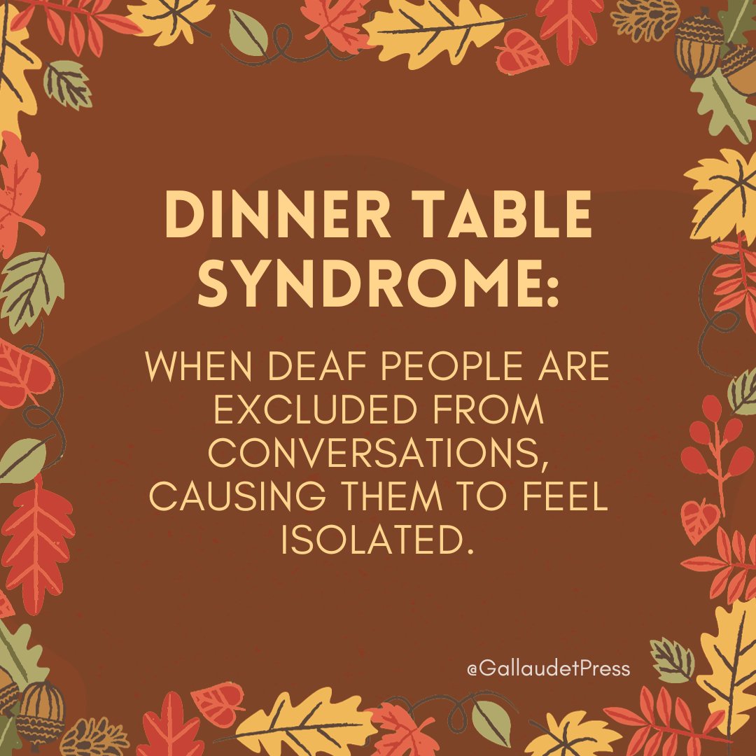 Gallaudet University Press tweet media