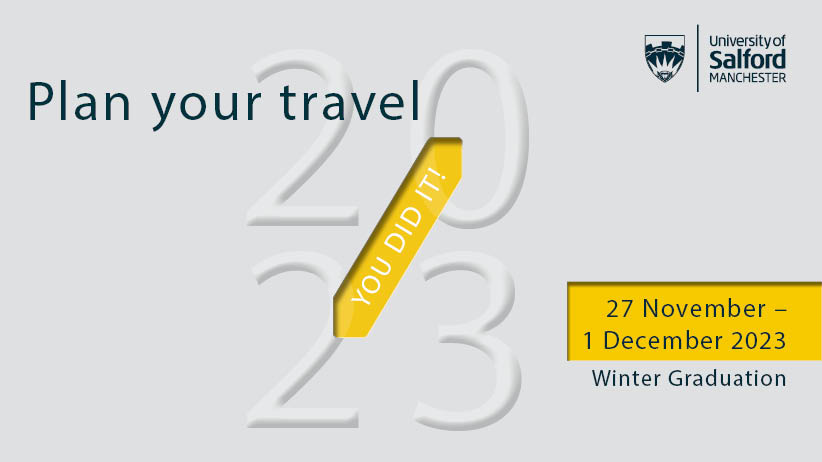 UoS_Students's tweet photo. On campus next week? We recommend you plan your travel in advance as Winter Graduation ceremonies are taking place. This means campus and travel routes may be busier. 👩‍🎓 https://t.co/syXpXK2c87