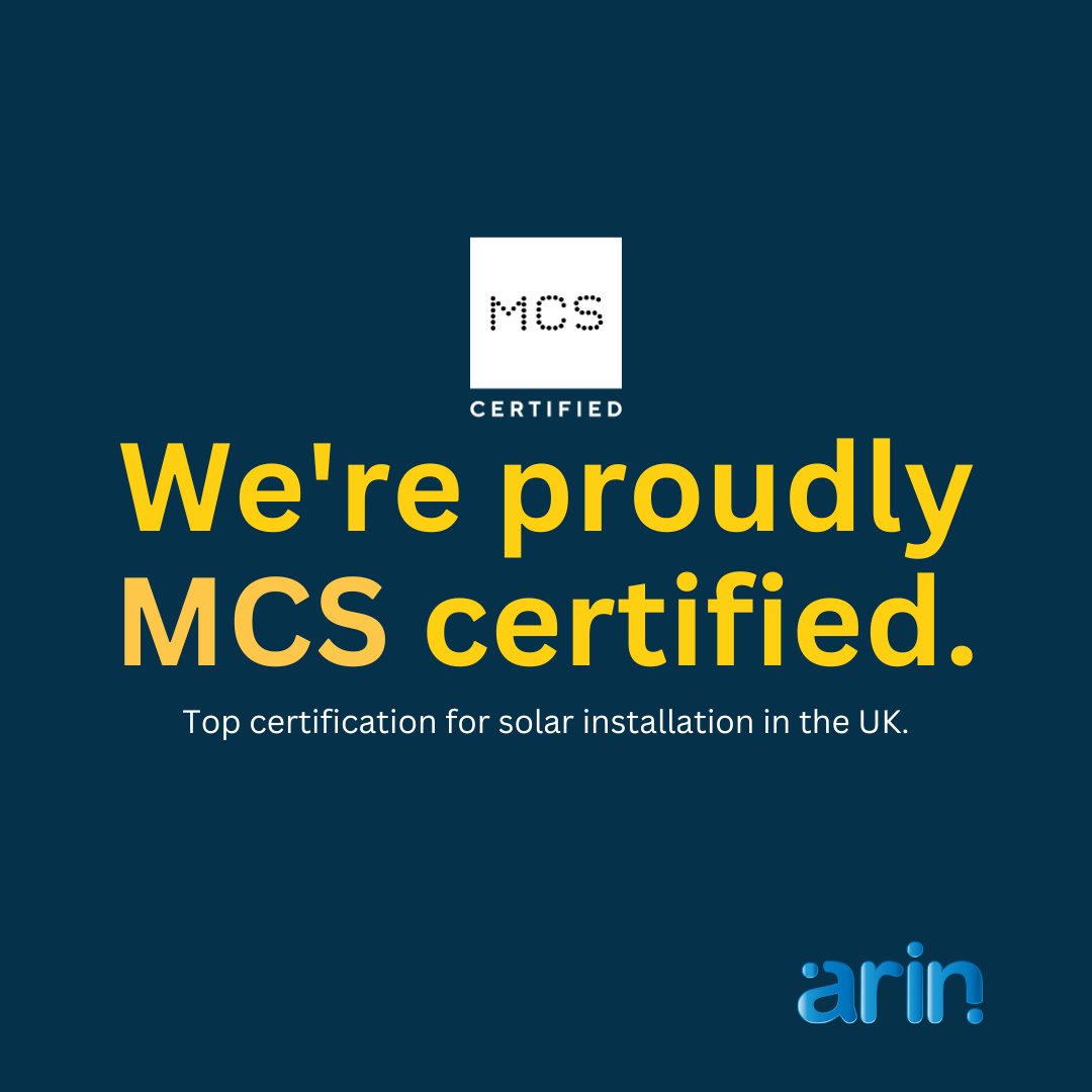 Did you know we're proudly <a href="/MCSCertified/">MCS</a>? ☑️☀️ 

When you choose us for your solar panel installation, you're not just going green, you're going with the highest standards! 🙌

The time to go solar is now!🌳 

#MCSCertified #SolarBusiness