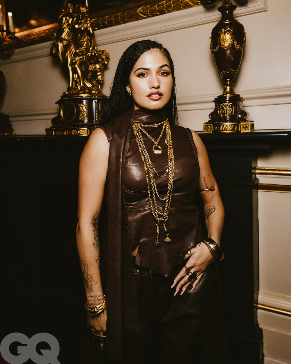 🤩 <a href="/Mabel/">Mabel</a> looking stunning attending the <a href="/BritishGQ/">British GQ</a> Men of the Year Awards in London 🤎 #GQMOTY