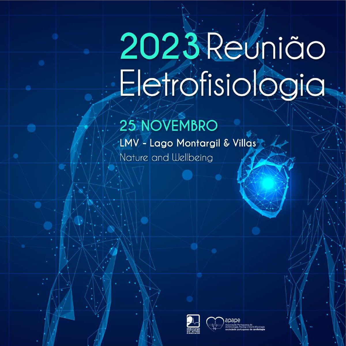 APAPEletro's tweet photo. É já no próximo dia 25 de novembro, no Hotel Lago Montargil e Villas, que se realiza a Reunião de Eletrofisiologia 2023, uma colaboração entre a APAPE e o IPRC.
Consulte o programa completo aqui: https://t.co/s5UZK9Ixc3
#APAPE https://t.co/1UBFJ2sM51