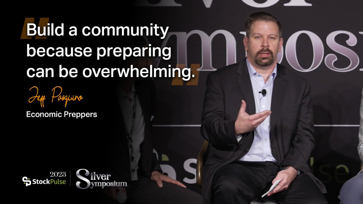Build a community because preparing can be overwhelming. - Jeff Pasquino, Economic Preppers

Watch the full video here 👉 youtu.be/oH47zSJ2txw 

#SilverSymposium #Gold #BRICS #USD #ReserveCurrency #Economics #Finance #BRICSAlliance #GoldInvestment #FinancialInsights