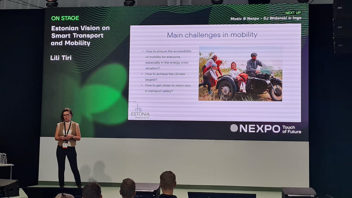 ITS Estonia members had the opportunity to pitch their solutions on the stage of NEXPO Tallinn 2023, the largest green technologies fair in the Baltic States.