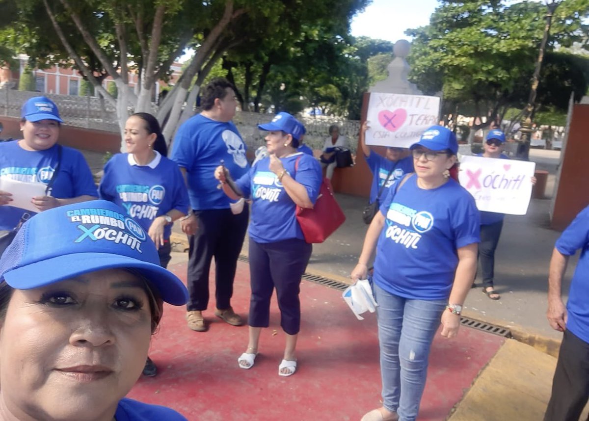 ¡CAMBIEMOS EL RUMBO CON XÓCHITL🩷!

Arrancamos en #Tekax el apoyo a nuestra precandidata a la Presidencia de la República🇲🇽 <a href="/XochitlGalvez/">Xóchitl Gálvez Ruiz</a>, hoy la esperanza ya cambió de manos y ahora nos pertenece a todos y todas. 

#CambiemosElRumbo
#YucatánUnSoloEquipo✨