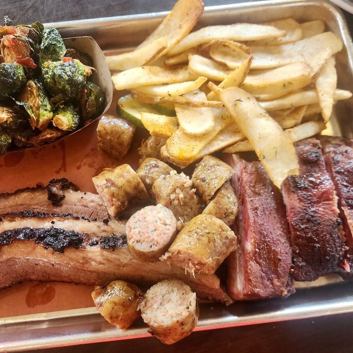 Get like Ann L. and get some award-winning  CCBBQ in that belly today! 

“⭐️⭐️⭐️⭐️⭐️ The boudin was delicious 😋 My favorite is the brussel sprouts. The service is great and the place is always clean.
Food 5️⃣
Service 5️⃣
Atmosphere 5️⃣”

#wherenolaeats #noladining