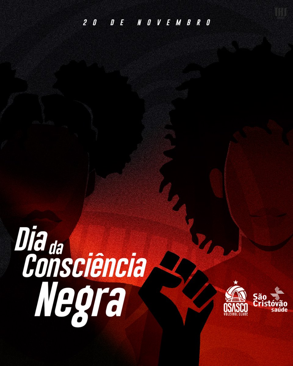 Uma data para vivermos todos os dias! 👊

#JuntosPorOsasco #ConscienciaNegra