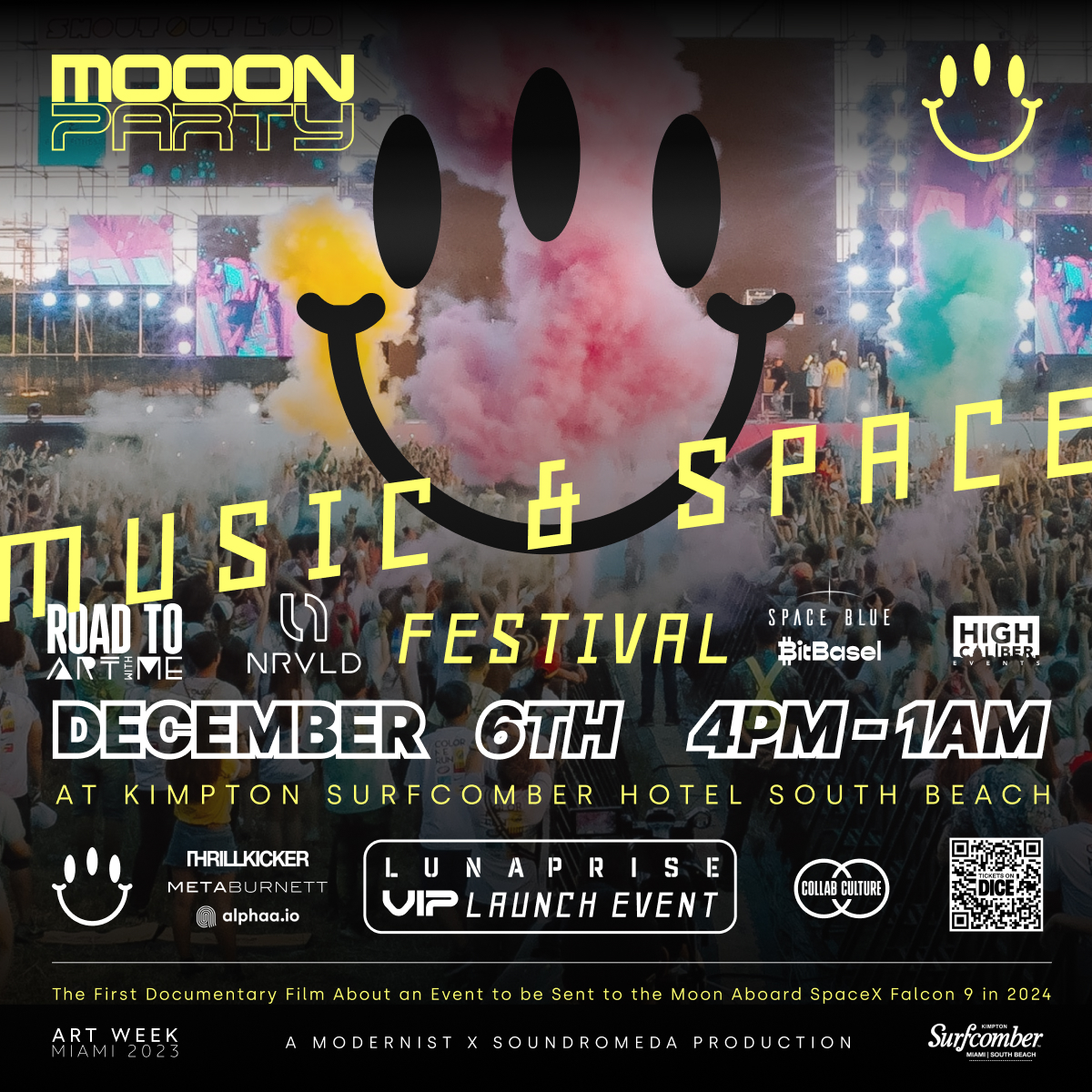 MOOON.PARTY (@mooonparty) on Twitter photo Get your tix. MOOON.PARTY is about to take off DECEMBER 6th. 4PM-1AM
🌴 The ART BASEL opening event
🎥 Documented as live art installation
🎧 7 Top DJs
🔥 Immersive Fashion & Tech
TICKETS NOW LIVE ON DICE!
link.dice.fm/MOOONPARTY1
By <a href="/ModernistXYZ/">M O D E R N I S T</a> x <a href="/Soundromeda/">Soundromeda</a> Get your tix. MOOON.PARTY is about to take off DECEMBER 6th. 4PM-1AM
🌴 The ART BASEL opening event
🎥 Documented as live art installation
🎧 7 Top DJs
🔥 Immersive Fashion & Tech
TICKETS NOW LIVE ON DICE!
link.dice.fm/MOOONPARTY1
By <a href="/ModernistXYZ/">M O D E R N I S T</a> x <a href="/Soundromeda/">Soundromeda</a>