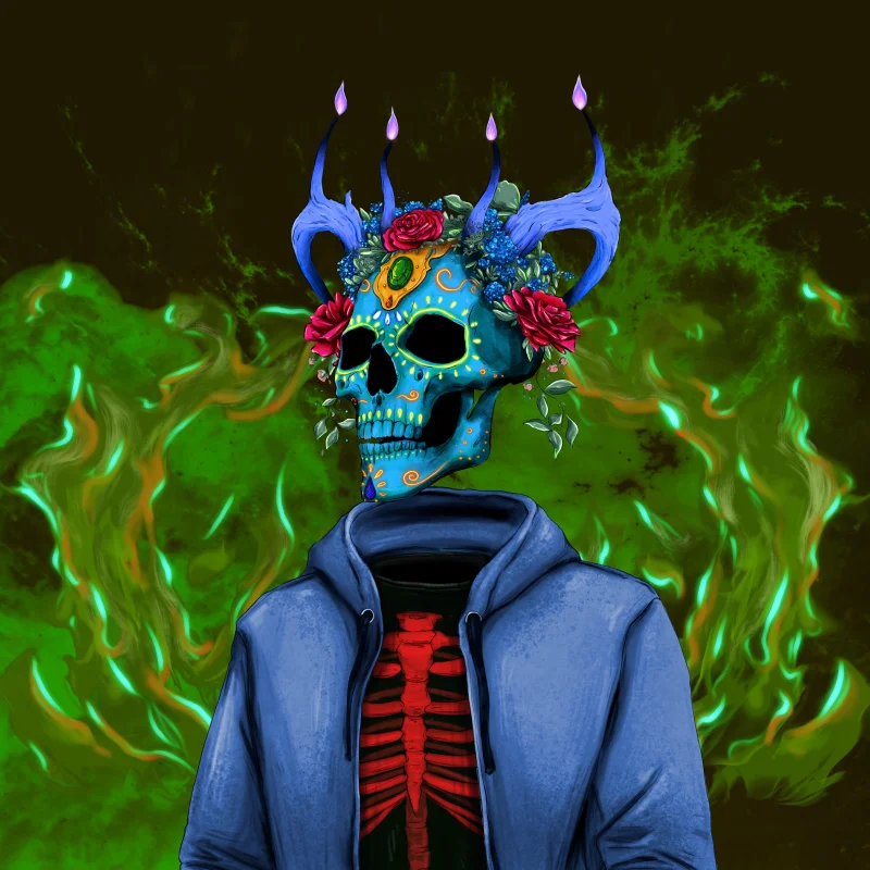 HouseofHornsNFT's tweet photo. There are only a few days left to mint DAO Of The Dead!💀

If you are holding House of Horns tokens in your wallet, be sure to mint as soon as possible!
https://t.co/1JecgymrPK 

Don't have tokens but want to mint?! Grab a token here: https://t.co/a3N3ZgtI5U https://t.co/VVaFK9Aulg