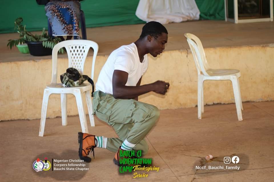 nysc360's tweet photo. Pictorial excerpts of Drama ministration at the Thanksgiving service of batch C1.
#nccf_bauchi #nccfbauchifamily #BauchiState #Wailocamp #BatchC1 #thanksgivingservice2023 #viralpost2023 #Jesuscorper https://t.co/RAum3HfqCn