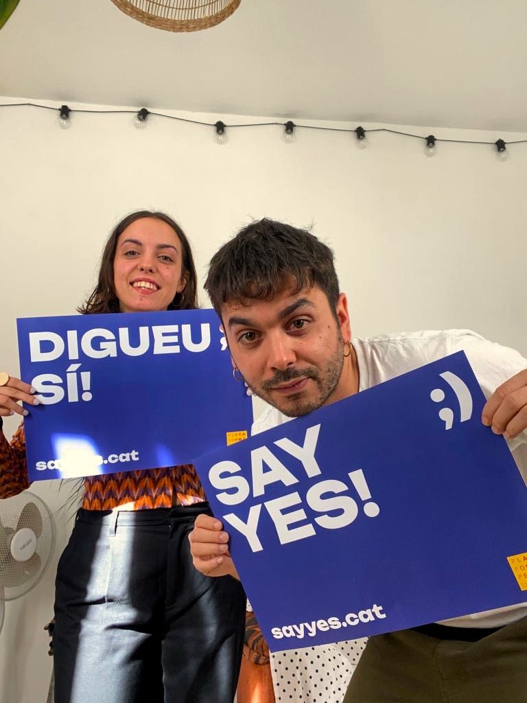 Si és delicte no guanyar, nosaltres tampoc volem aquesta condemna.

Gràcies per ser-hi, <a href="/ginestaoficial/">Ginestà</a>! 🫶 

Perquè guanyi el català, signa a sayyes.cat! | #SayYes 🇪🇺
