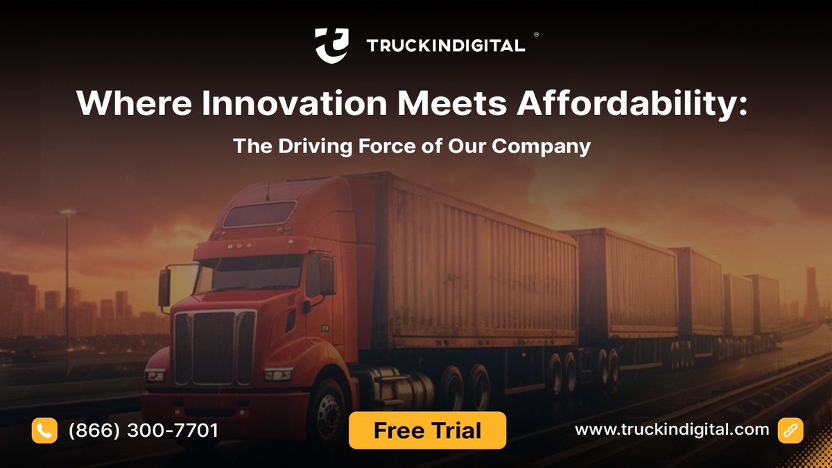 truckindigital's tweet image. Driving Force, Driving Value: Robust Solutions Making Affordability a Reality
Visit our website truckindigital.com

#DigitalFreightRevolution #TruckingTechInnovation #SmartLogisticsSolutions #ConnectedTruckingFuture #DigitalDispatchMasters #EfficientFleetManagement
