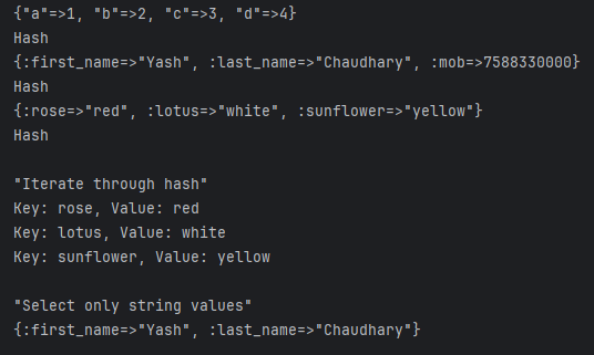 skateryash's tweet photo. Day 4 of #30DaysOfCode

Learning Hash in Ruby:
✅ Different ways of creating hash (dictionary)
✅ Iterating through hash
✅ Selecting keys with conditions

#30DaysOfCodeChallenge #hash #dictionary #ruby #RubyOnRails #RoRDeveloper #WebDevelopment https://t.co/zoyuceDlhb