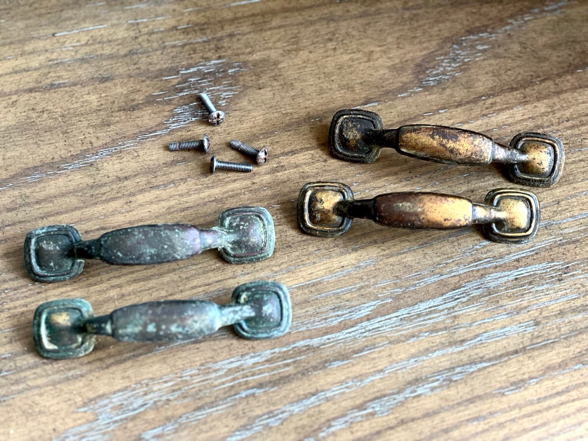 VSeagrape's tweet image. Drawer Pulls, Pairs Vintage Brass Hardware Drawer Pulls Handles, 3'' Center Hardware, Vintage Hardware, Vintage Drawer Pulls, Metal Handles #VintagePulls #VintageKnobs