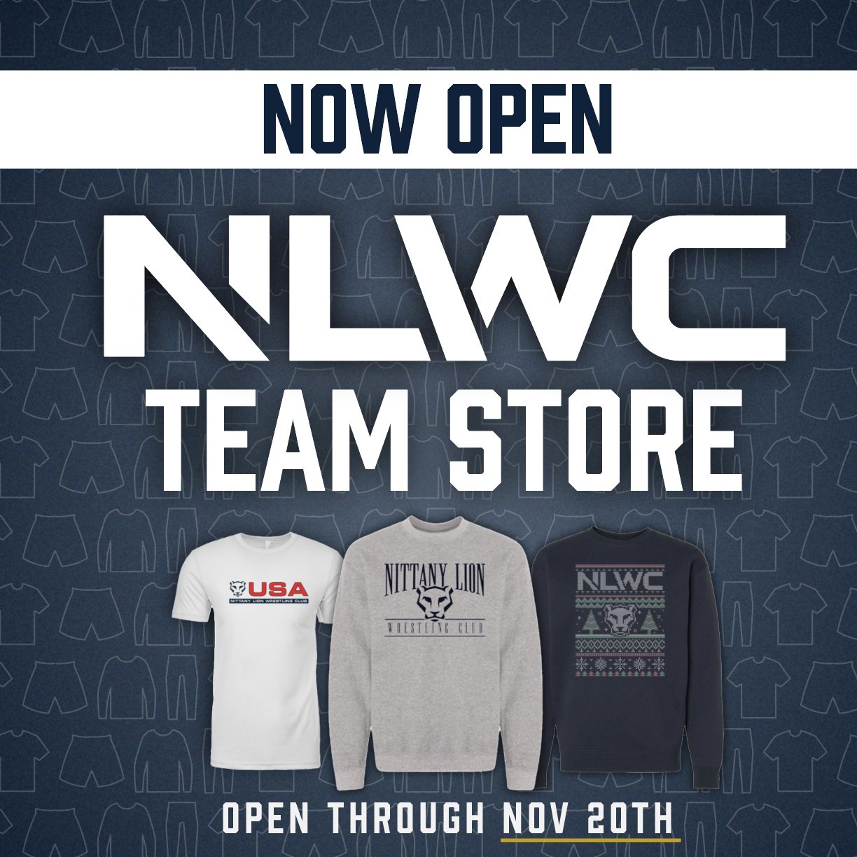 Nittany lion wrestling club gear outlet