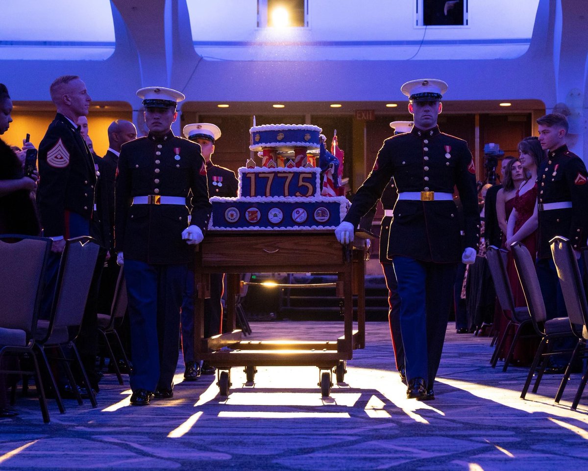 Honor, Tradition, Legacy Barracks Marines celebrate the 248th United States Marine Corps Birthday with guest of honor, British Ambassador to the United States, @KarenPierceUK.