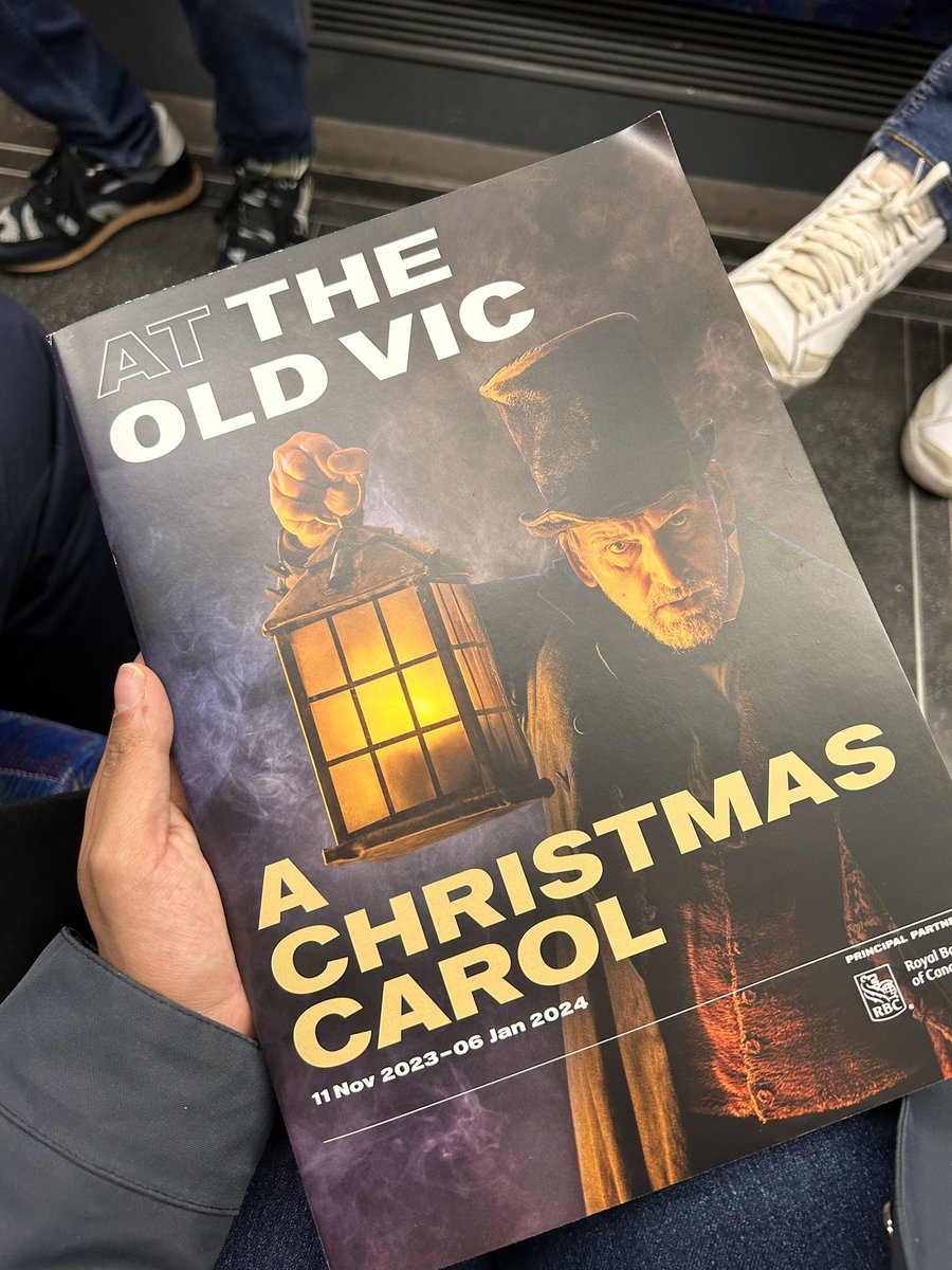 I went to see A Christmas Carol at The Old Vic on Friday Would recommend, had a nice cry and many smiles