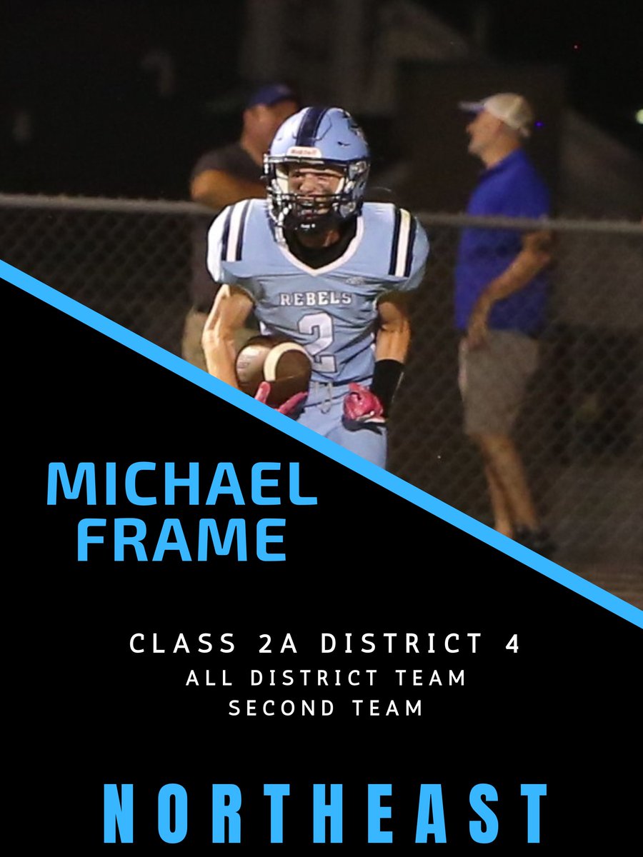 TroyAHansen's tweet photo. Northeast Rebels representing on Class 2A District 4 All District Team! #2ndteam @NortheastRebel2 @Rebelsnortheast https://t.co/raqVZBeWfT