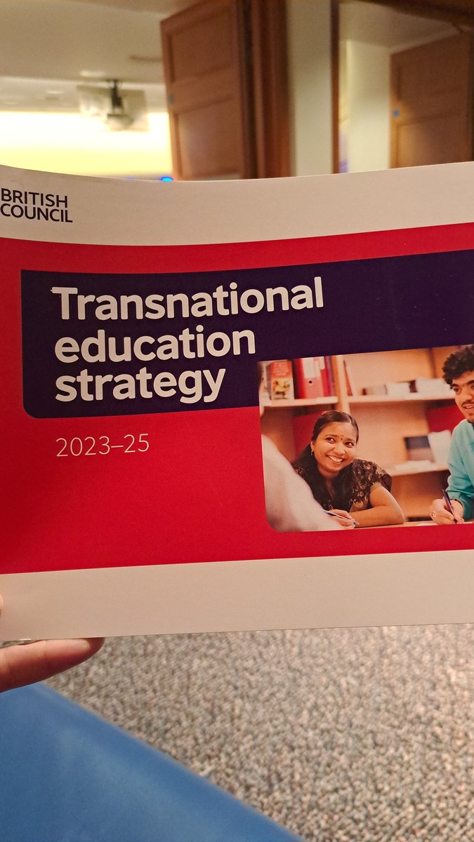 nishatriaz's tweet photo. It's out!
What better time and space to launch the @BritishCouncil
Global Transnational Education Strategy.

Doing it together makes is scalable and sustainable

says this amazing panel representing  @UoLondon,  UK government, Egypt, Indonesia, Vietnam and Nigeria.
@HEGoingGlobal #GoingGlobal2023