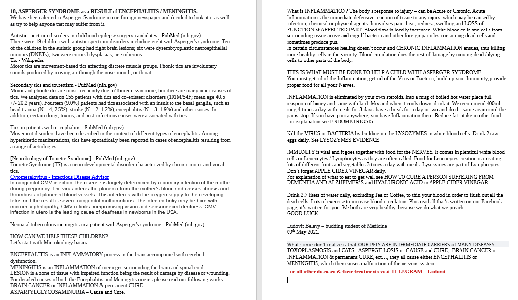 LBelavy's tweet photo. @AfD ASPERGER-SYNDROM als Folge einer ENZEPHALITIS/MENINGITIS. https://t.co/3CK5rEXLdi