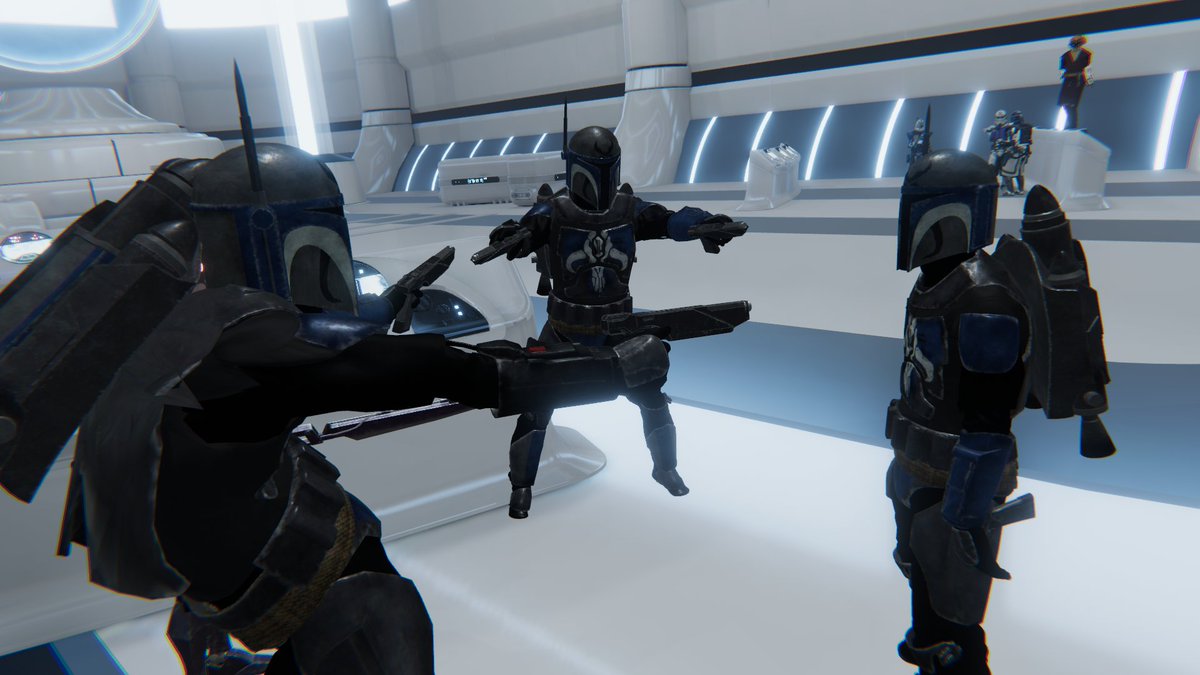 Just a casual week for the UR dancing, vibin and blasting each other in the face time and time again.

#StarWars #CloneWars #VRChat #VibeHour #MonkeyMonday