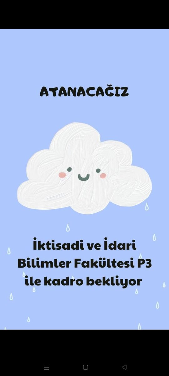 <a href="/iibfbirlik_/">İİBF BİRLİK</a> <a href="/RTErdogan/">Recep Tayyip Erdoğan</a> <a href="/isikhanvedat/">Prof. Dr. Vedat Işıkhan</a> <a href="/AtaySalim/">Salim Atay, Doç.Dr</a> <a href="/gulmeznese/">Dr. Neşe Gülmez</a> @tccbiko <a href="/csgbakanligi/">T.C. Çalışma ve Sosyal Güvenlik Bakanlığı</a> İİBF mezunları KPSS B P3 puanıyla mulakatsız merkezi atama istiyoruz. İktisadi ve İdari Bilimler Fakültesi( 4431+4507+4503+4421+ 4425+4427+4429 +4459+ 4465) tek bir kod değildir. 
Bölüm ayrımı olmadan fakülte bazlı 50 bin alım istiyoruz.