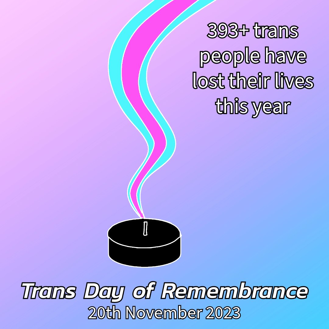TrueTLiberty's tweet photo. This Trans Day of Remembrance it is vital that we remember the ones we've lost this year. https://t.co/I0sFkmIxNy