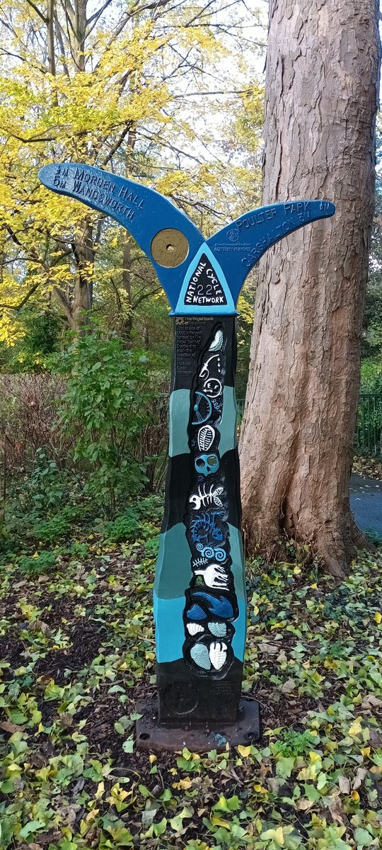 Liking the new paint job on the #WandleTrail