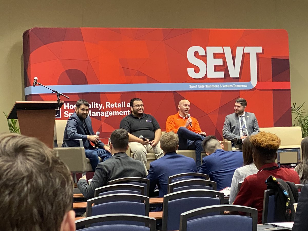 I had a blast speaking on the collegiate esports panel at the Sport Entertainment &amp; Venues Tomorrow (SEVT) conference. It is always an amazing time to go back to Columbia and see all of the great work they do regarding sport management and esports!