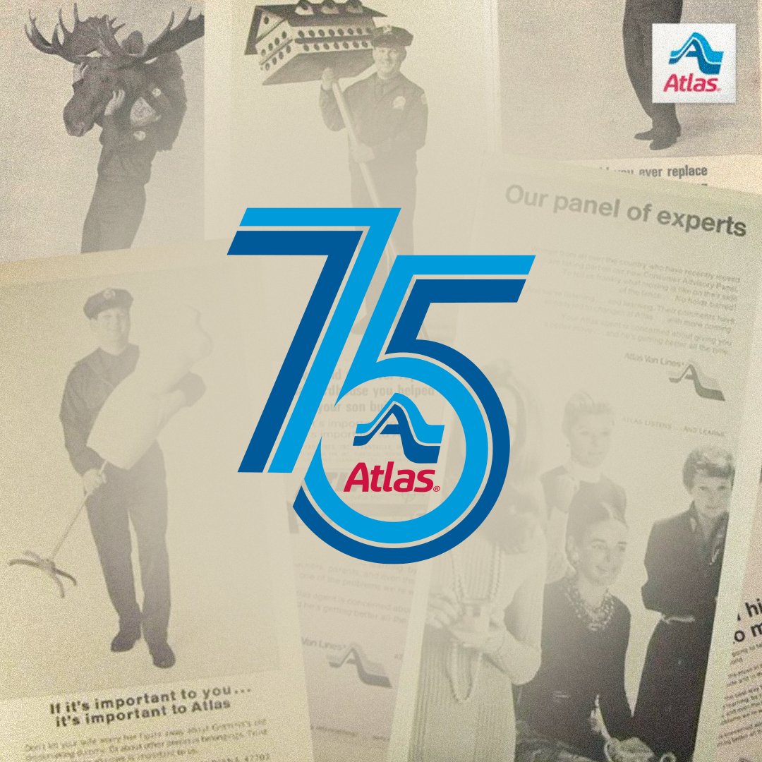 Thrilled to mark Atlas Van Lines' 75th anniversary at their annual convention! Our (human)x team, with Senior Designer Shane Doyle, created a special anniversary logo and Amplifier cover page, capturing the brand's essence and evolution. #AtlasAnniversary #ClientSuccess