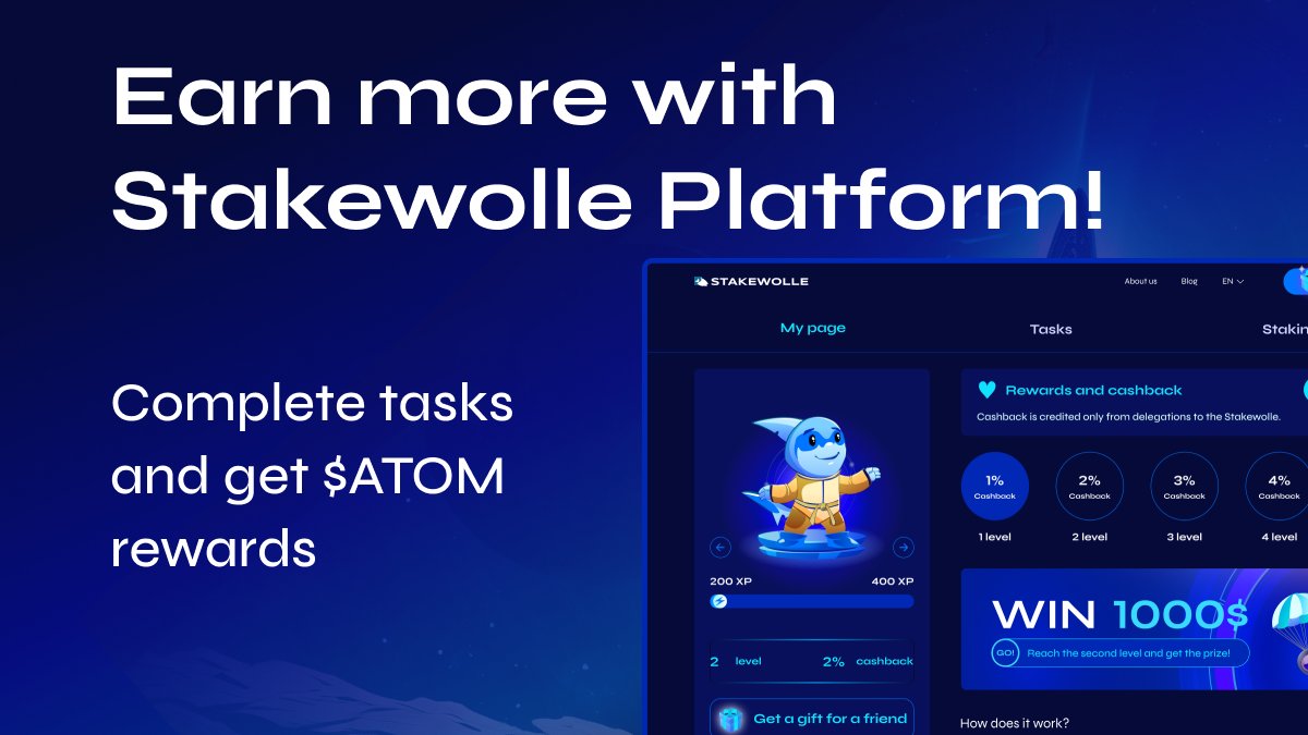 It's Monday, fellas🤓

Start this week with empowered staking on Stakewolle⤵️
stakewolle.com/signUp