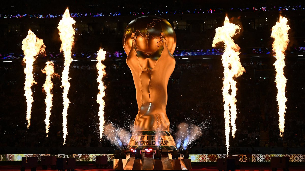 FIFAWorldCup's tweet photo. A special opening ceremony. 🎬 https://t.co/T5X6KFzzTv