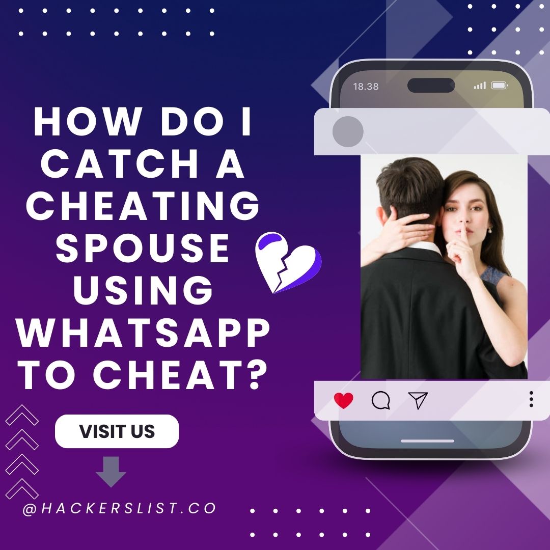 How Do I Catch A Cheating Spouse Using WhatsApp To Cheat? 
Click Here - hackerslist.co/post-new-job/

#hackerslist #hackerforhire #phonehacker #hackig #hackinstagramaccount #facebookhacker #CyberSecurity #twitterhack