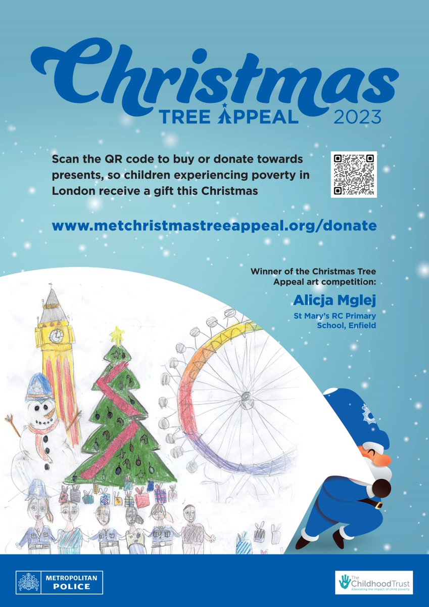 The 2023 Christmas Tree Appeal is up & running if you would like to buy a gift for a child or donate to the cause #GiveAGiftAtChristmas