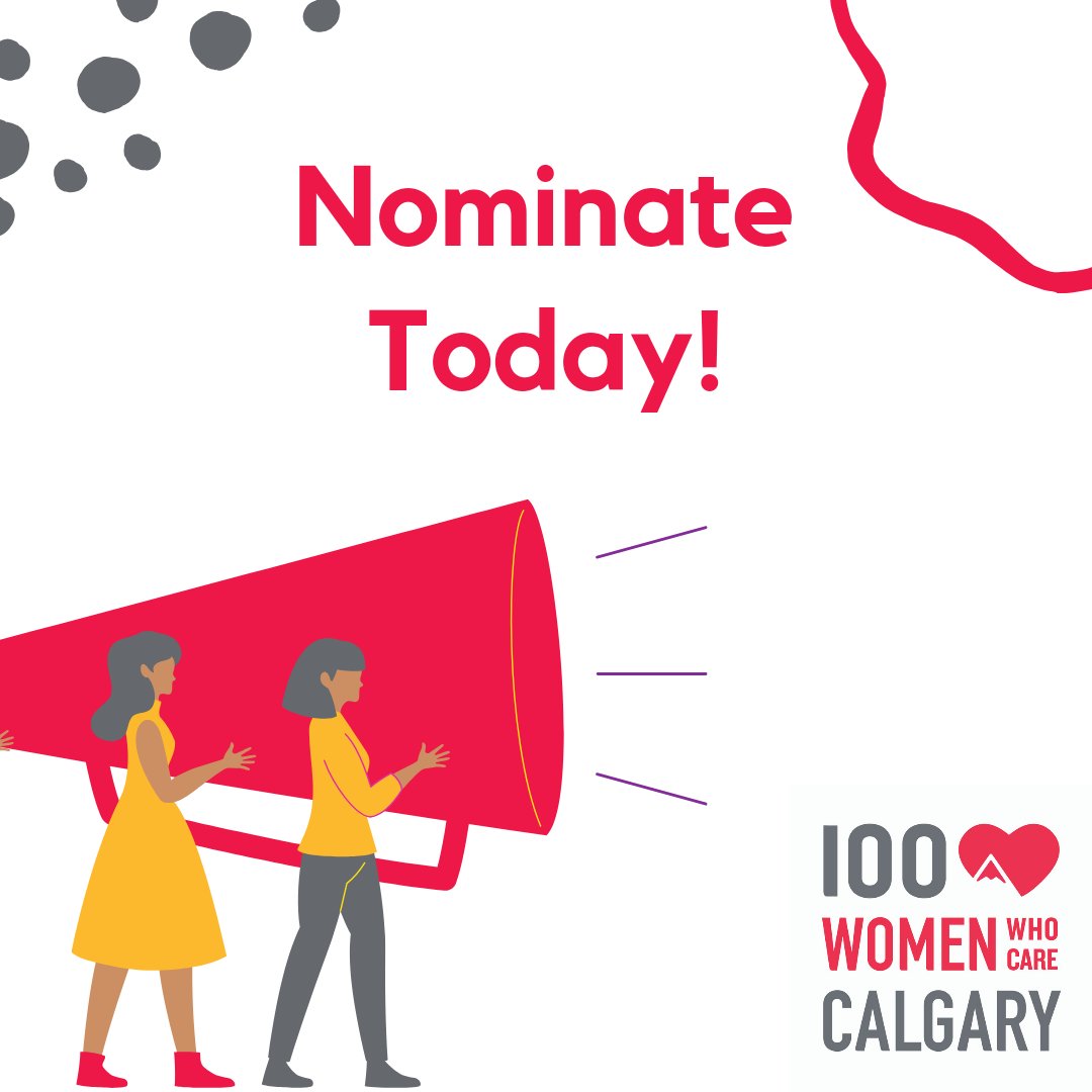 Last call for nominations! Members submit your favourite local charity by tomorrow to be in the running for $10,000+!

Join us to cast your vote at our 10th Anniversary Celebration on November 28th! All are welcome.💯❤️

100womencalgary.com/meetings-2/nom…