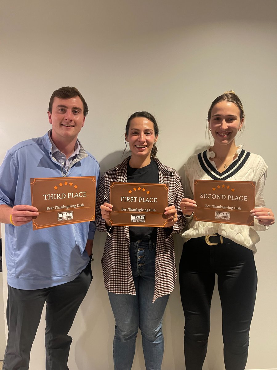 Last week was our Thanksgiving celebration! 

We had great food,  good conversation, and a nail-biter of a Thanksgiving dish competition! S/O to our winners: Cameron for his flavorful stuffing, Char for her masterpiece of a turkey, and Rebekah for her heavenly brussels sprouts.