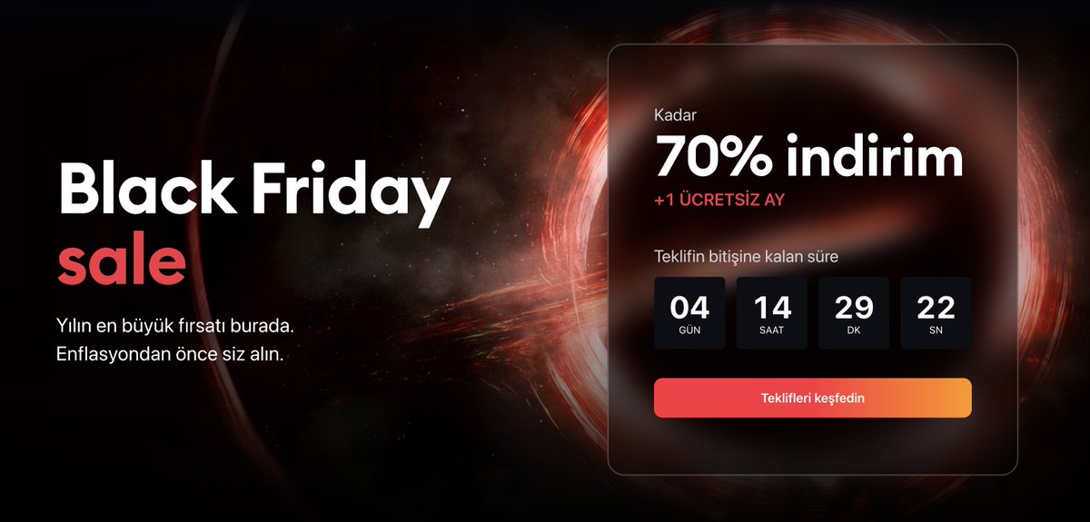 Efloud (@efloudthesurfer) on Twitter photo Efloud x <a href="/tr_tradingview/">TradingView Türkiye 🇹🇷</a> Hediyesi
Merhabalar,
Black Friday'de ciddi anlamda indirim uygulayan Tradingview sizlere hediye etmem için
1 Premium,
1 Plus,
1 Essential olmak üzere 3 adet hesap vereceklerini söyledi.
Şartlar: RT + Like
Sonuçlar: 25.11.2023
Herkese bol şans dilerim. Efloud x <a href="/tr_tradingview/">TradingView Türkiye 🇹🇷</a> Hediyesi
Merhabalar,
Black Friday'de ciddi anlamda indirim uygulayan Tradingview sizlere hediye etmem için
1 Premium,
1 Plus,
1 Essential olmak üzere 3 adet hesap vereceklerini söyledi.
Şartlar: RT + Like
Sonuçlar: 25.11.2023
Herkese bol şans dilerim.