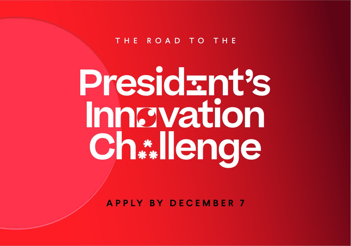It's officially the holiday season — and also application season for the 2024 President's Innovation Challenge! @Harvard student founders, apply by December 7 for the chance to win a share of $515,000 in non-dilutive funding from the @Bertarelli_fdn. bit.ly/3JpMVK3